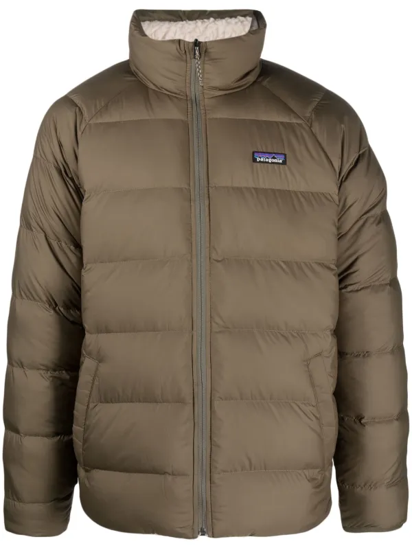 Patagonia logo patch Quilted Jacket Farfetch
