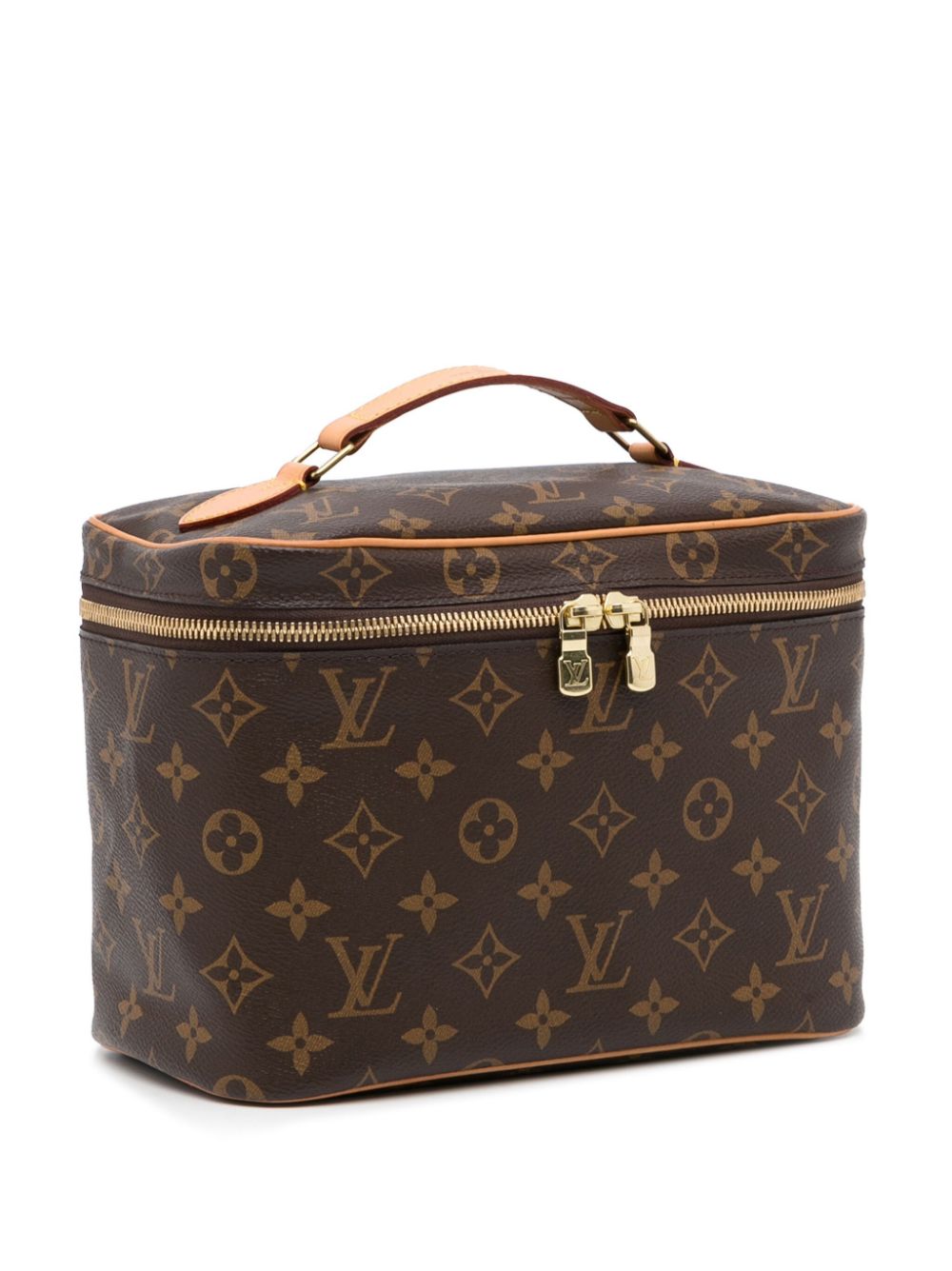 Louis Vuitton Monogram Nice BB Vanity Case - Brown Cosmetic Bags