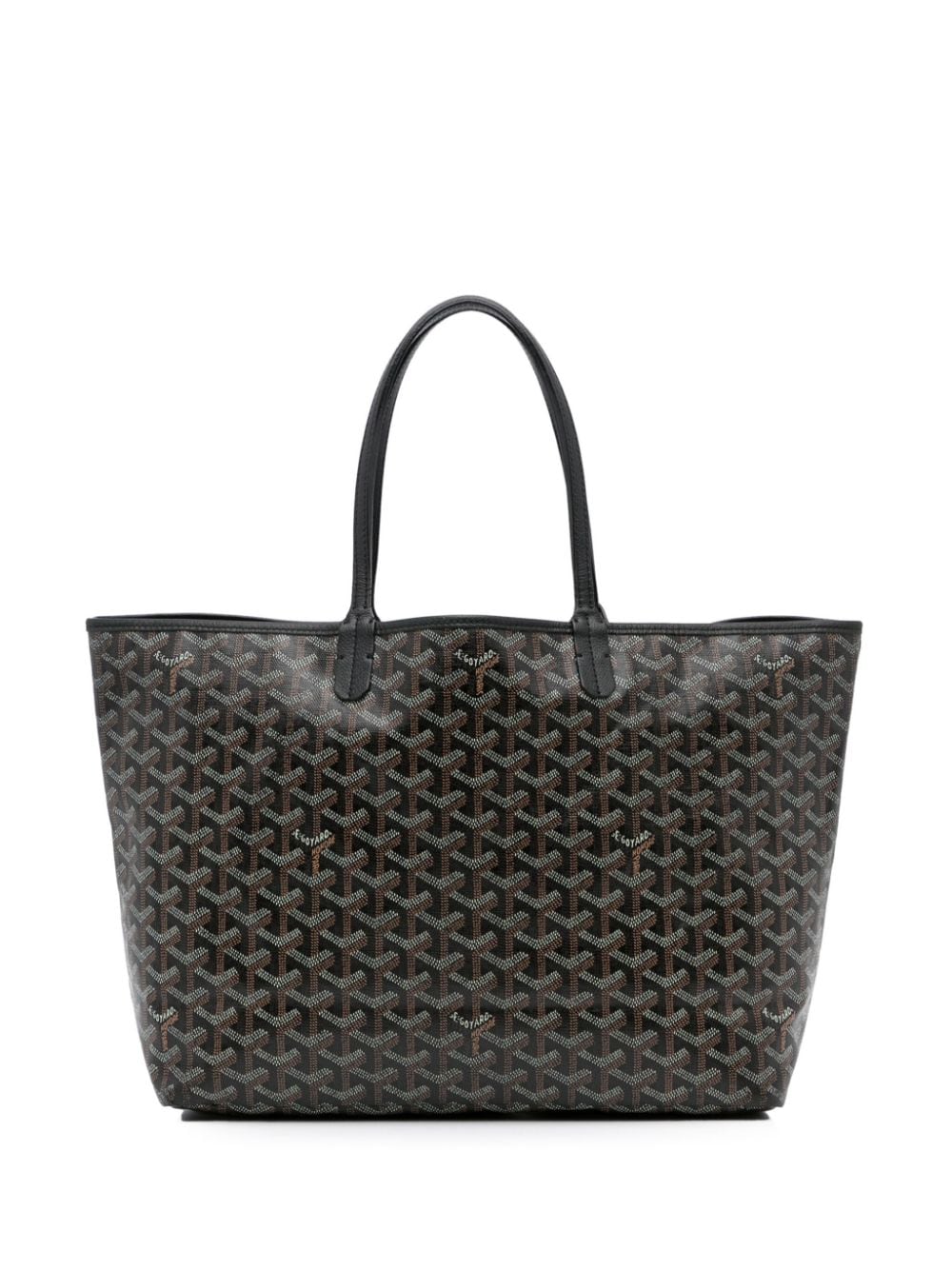 Pre-owned Goyard Saint Louis Tote Ine Pm Black