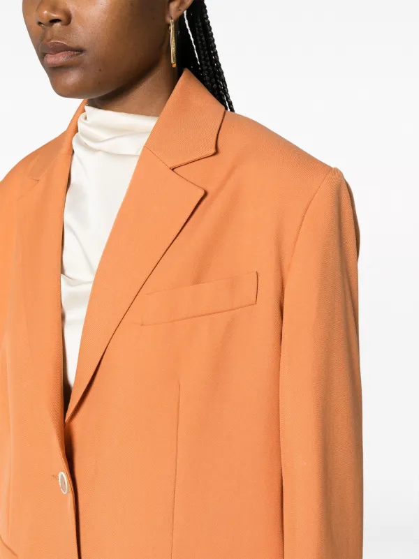 Mango on sale orange blazer