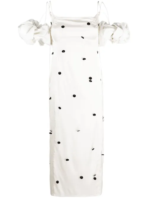 Robe mi-longue Chouchou à pois - Jacquemus - Modalova