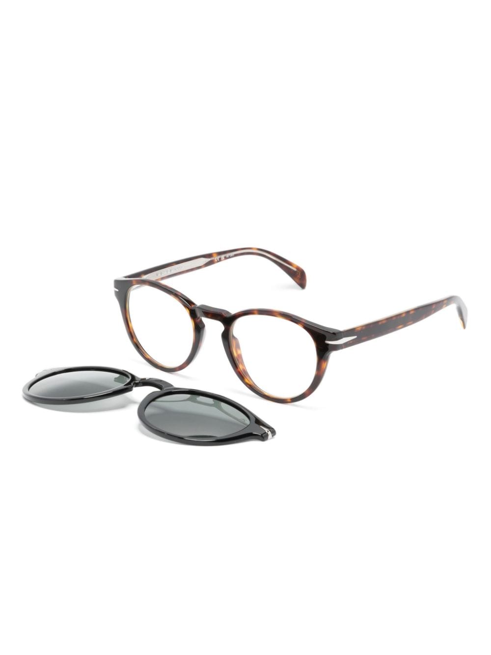 Eyewear by David Beckham DB7104CS bril met rond montuur - Bruin