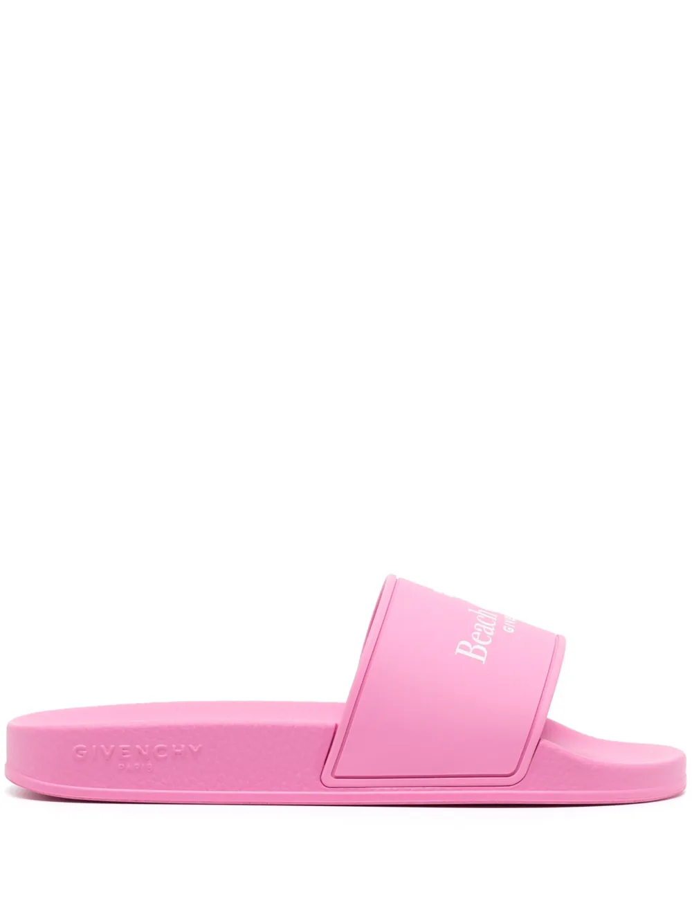 Givenchy 4G logo-print slides Pink