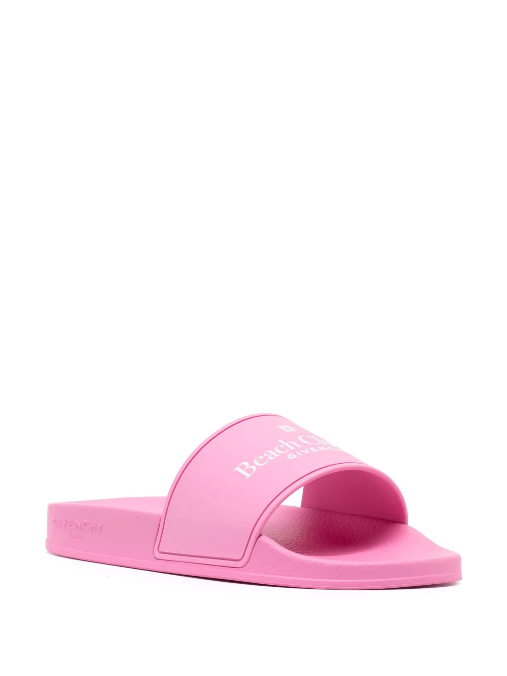 Givenchy 4G logo-print slides Pink