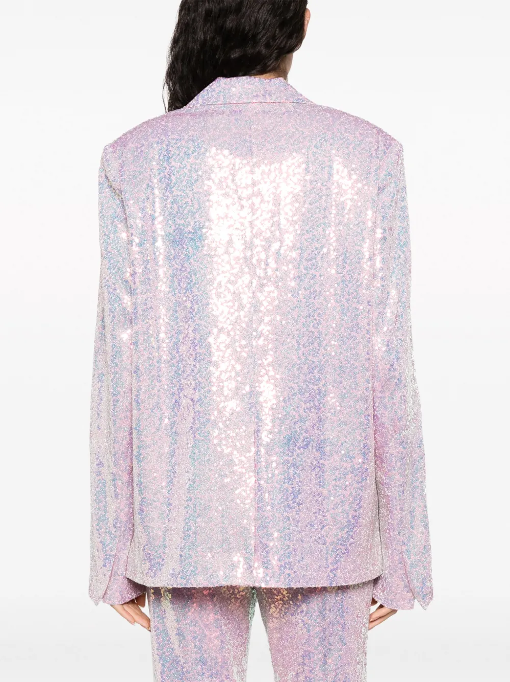 ROTATE BIRGER CHRISTENSEN Blazer verfraaid met pailletten Roze