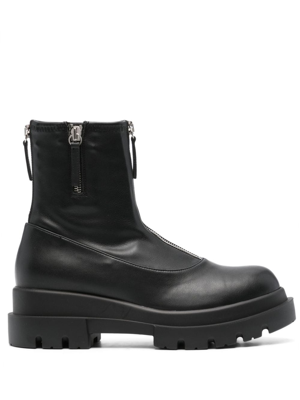 Shop Giuseppe Zanotti Alexa Zip-up Ankle Boots In Black