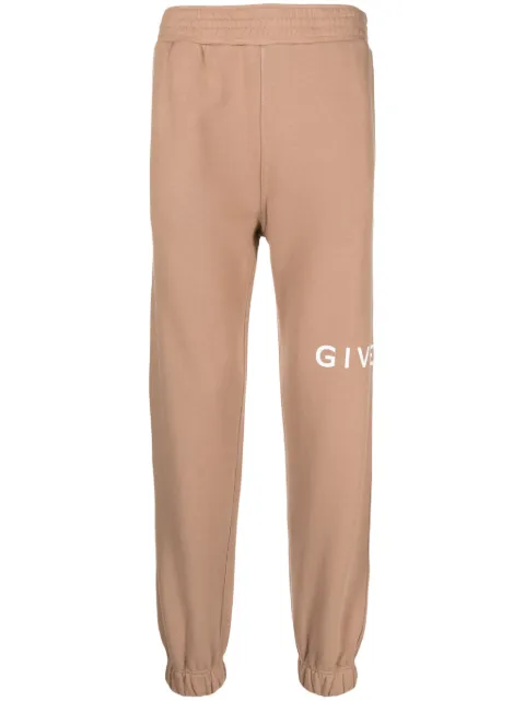 Givenchy logo-print cotton track pants