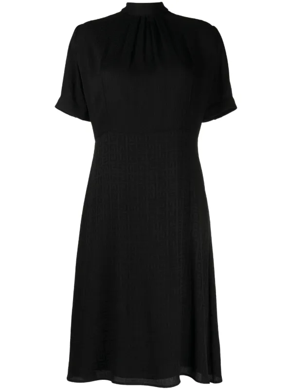モダン♪◇4G ジャガード Dress◇GIVENCHY GIVENCHY 4G stretch jacquard-knit mini dress | NET-A-PORTER