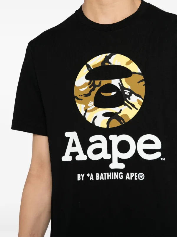 A bathing ape 2024 t shirt black