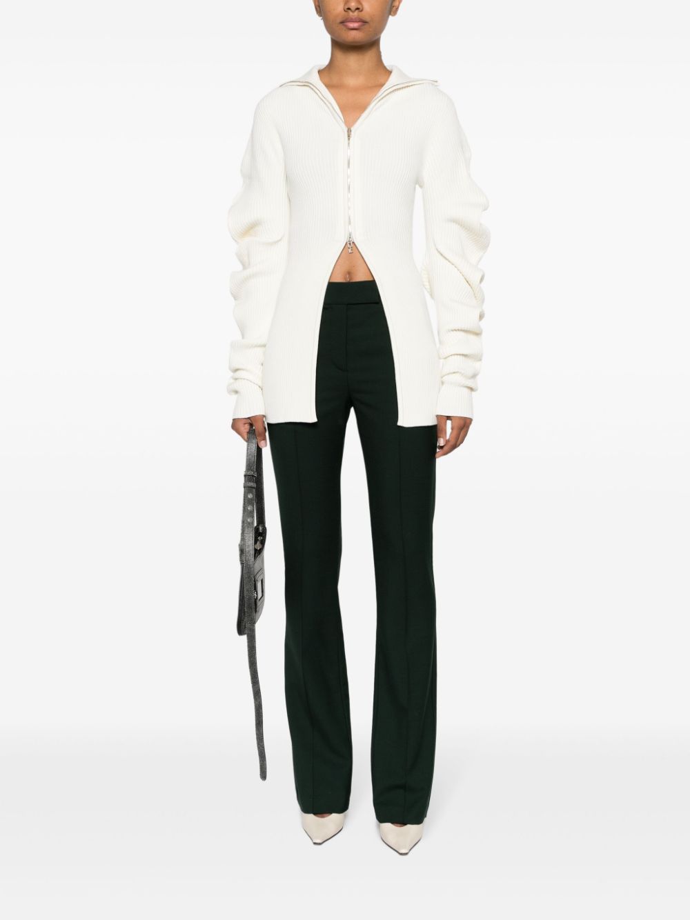 Helmut Lang Straight broek Groen