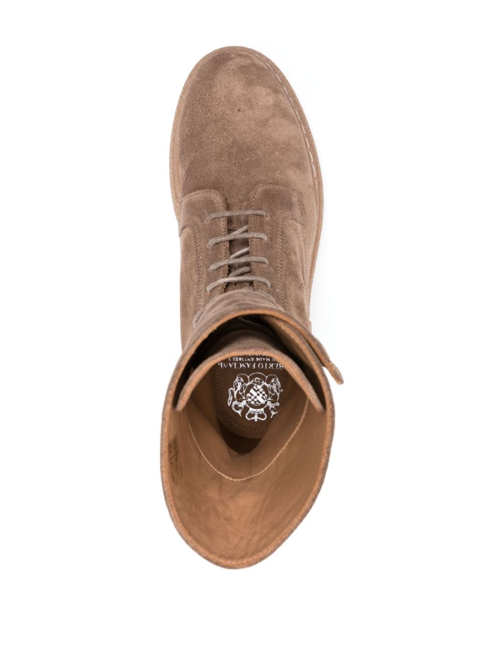 Shop Alberto Fasciani Mid-calf Suede Boots In Brown