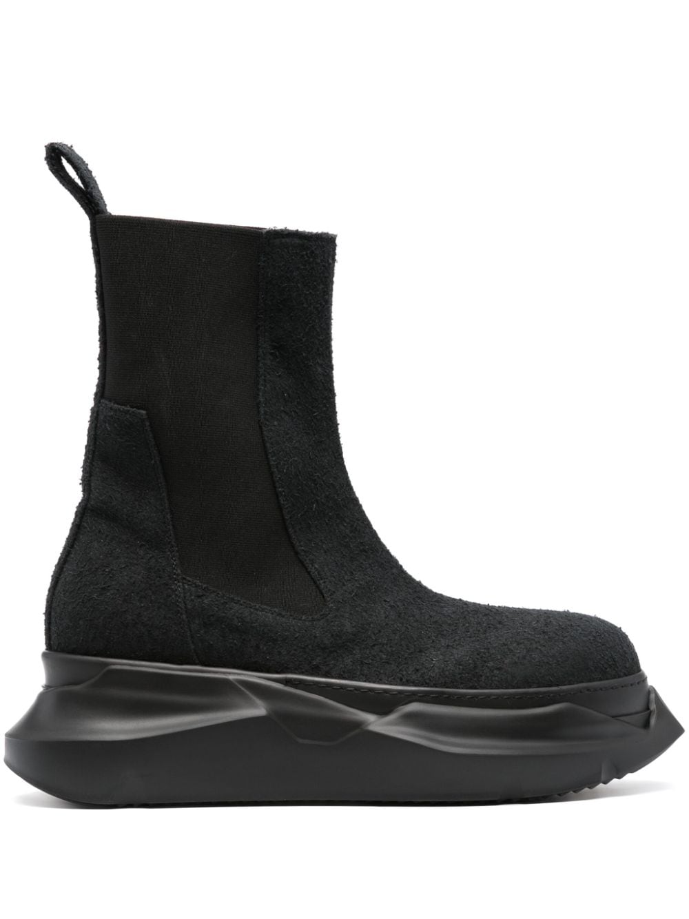 Shop Rick Owens Drkshdw Beatle Turbo Cyclops Panelled Boots In Black
