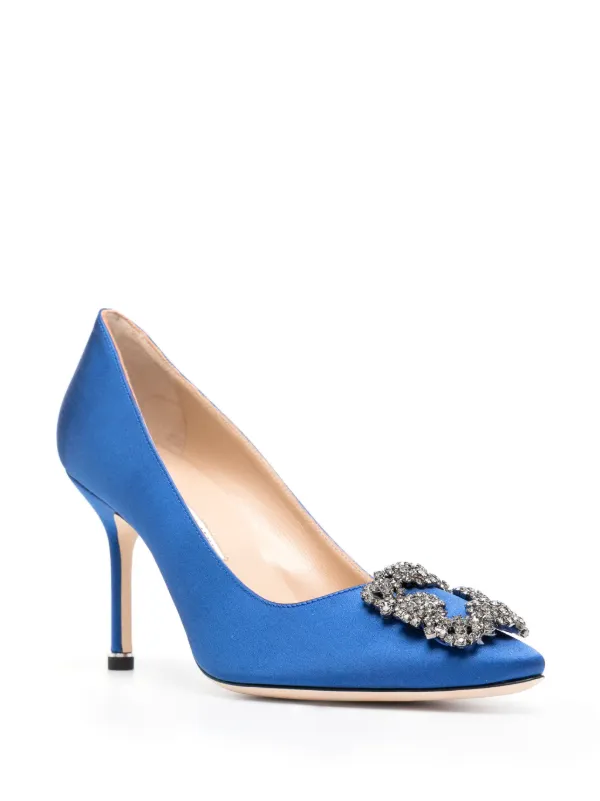 Blue manolos cheap