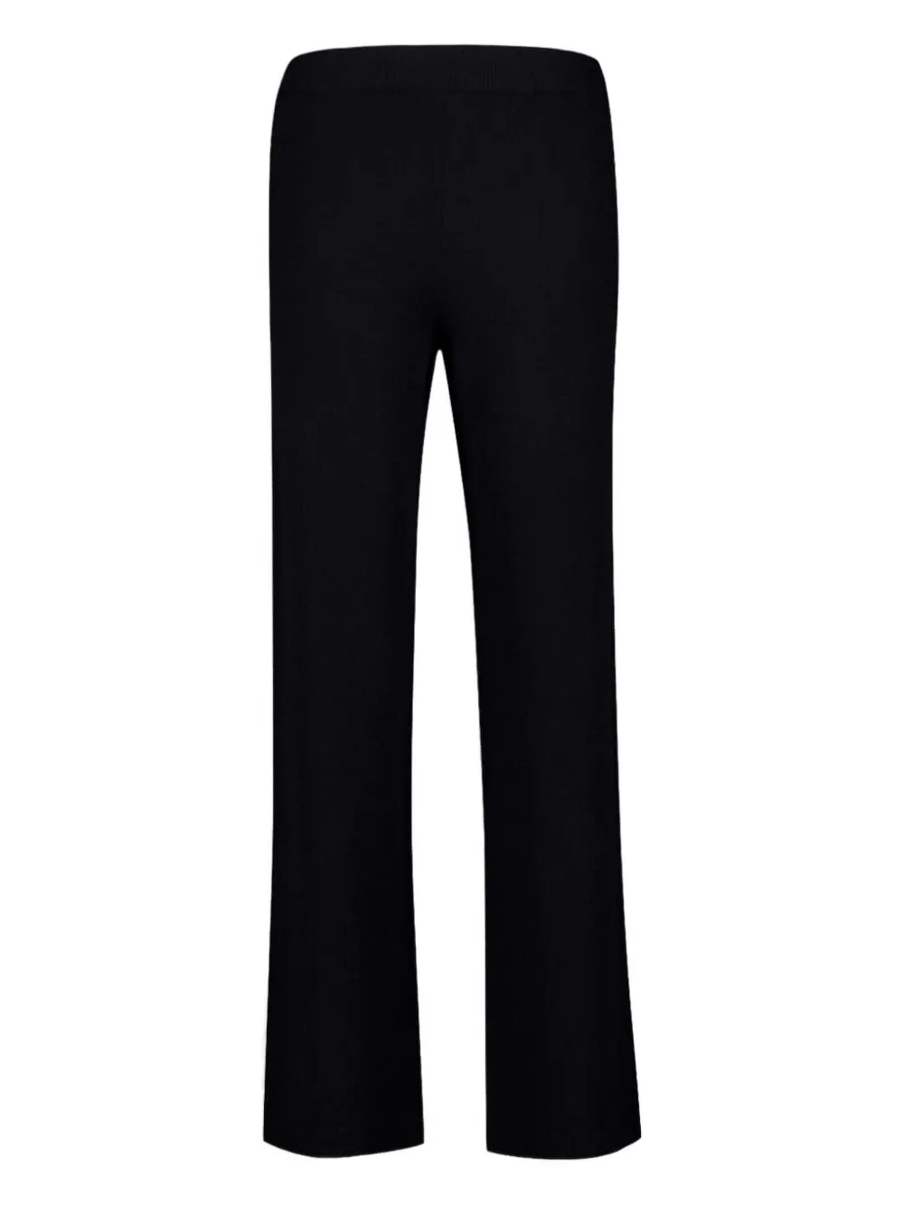 cashmere straight-leg trousers