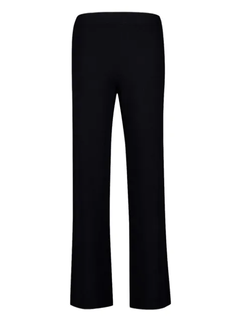 PAULA cashmere straight-leg trousers