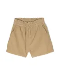 Knot Sadie cotton corduroy shorts - Neutrals