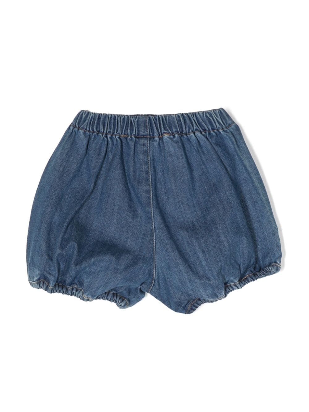 Shop Knot Celeste Denim Shorts In Blue