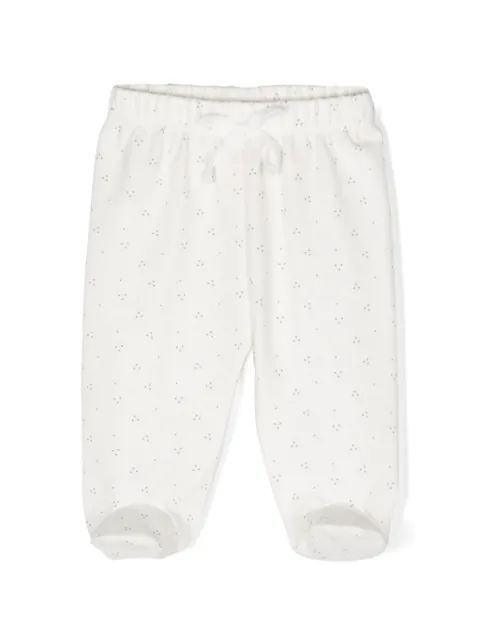 Knot Homer micro-dot drawstring trousers