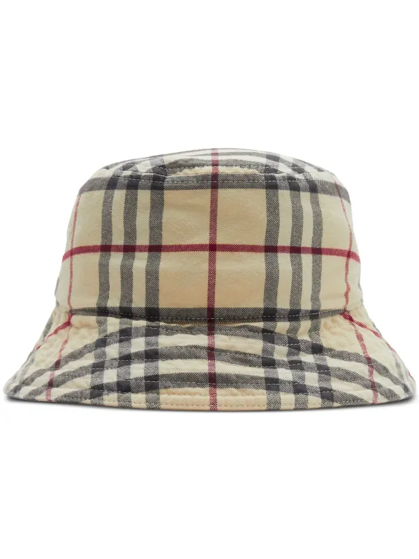 Burberry Vintage Check Bucket Hat - Farfetch