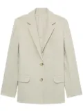 Helmut Lang tailored single-breasted blazer - Neutrals