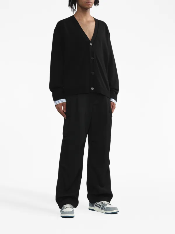 Juun.J レイヤード カーディガン | ブラック | FARFETCH JP