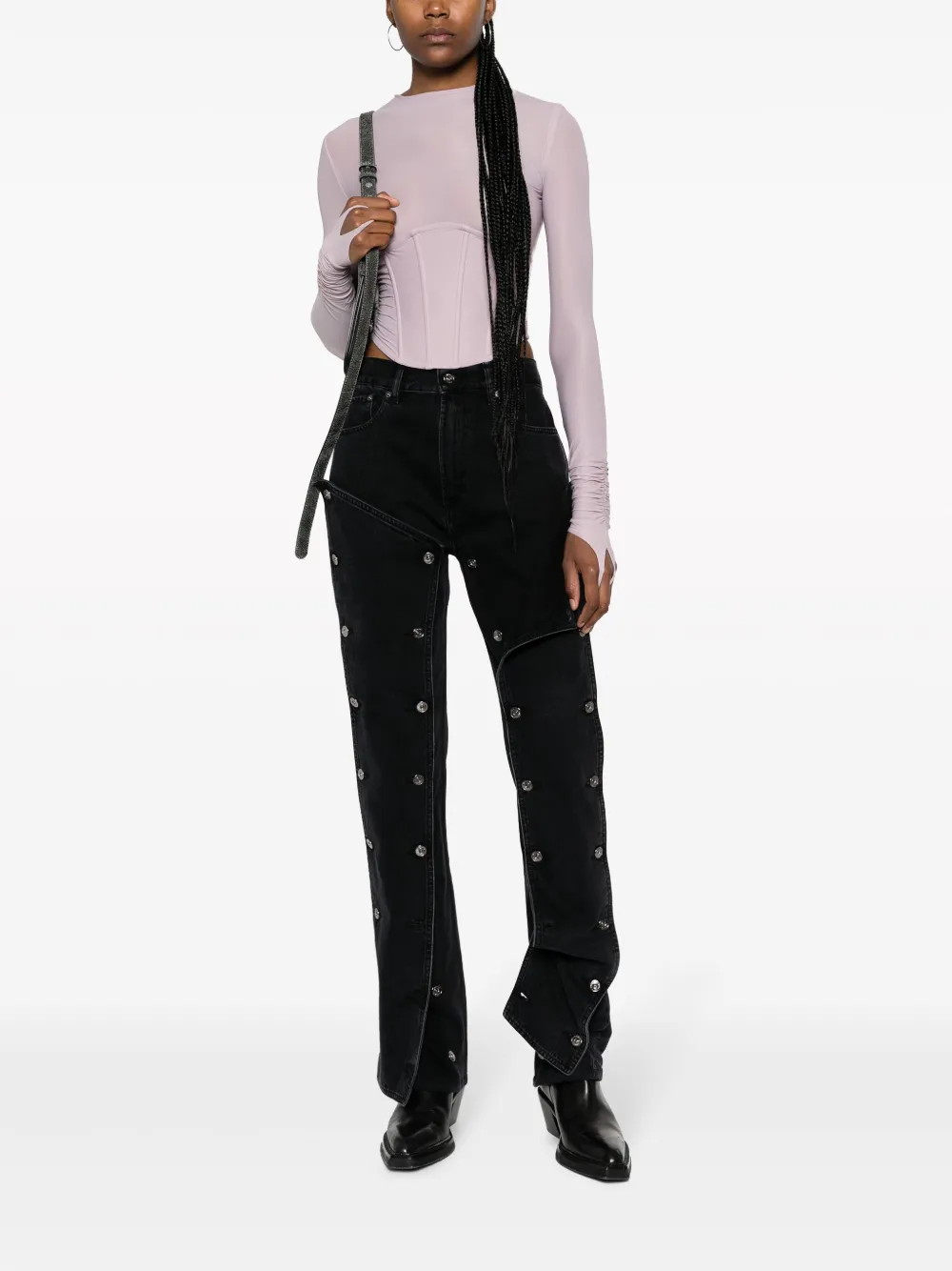 Y/Project Jeans - Zwart