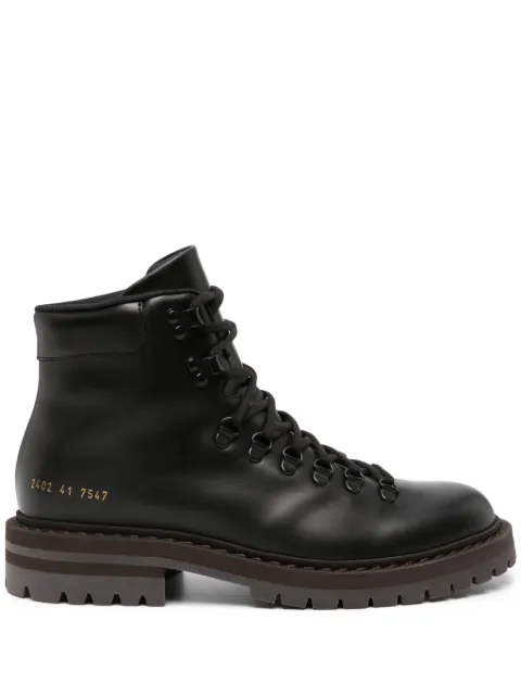 Common Projects leather hiking boots