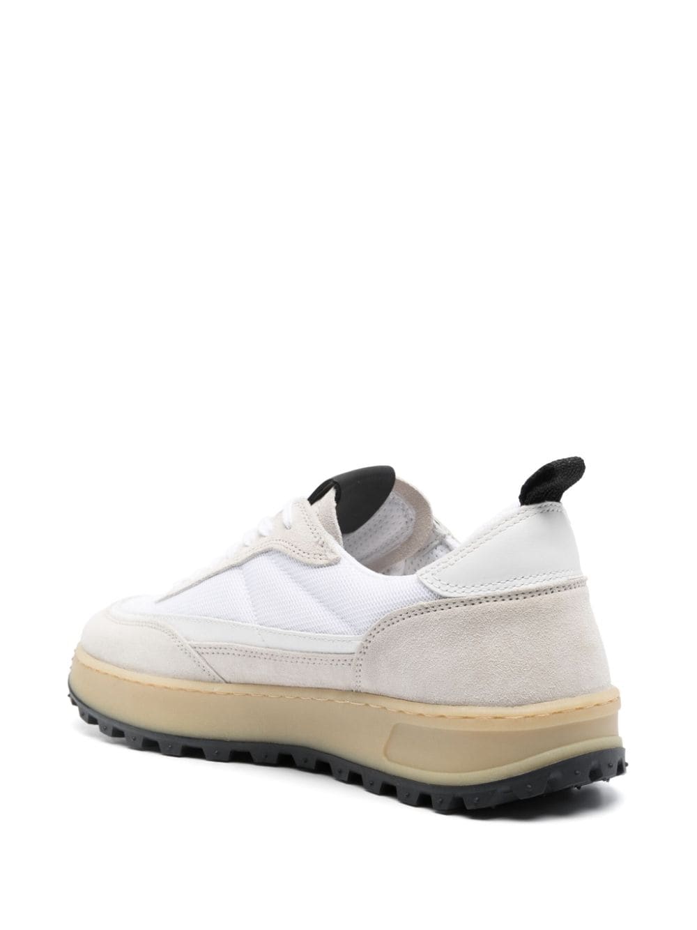 Shop Date Kdue Panelled Sneakers In Weiss