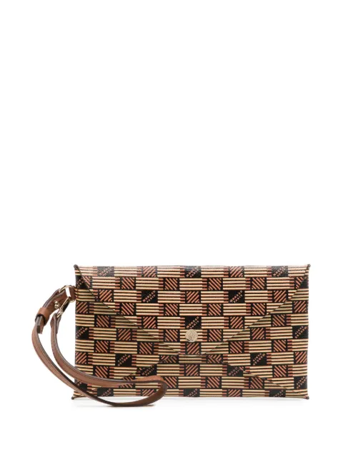 Moreau cartera con monograma estampado 