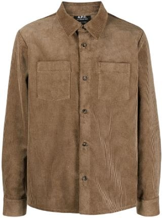 A.P.C. Joe コーデュロイ シャツ - Farfetch