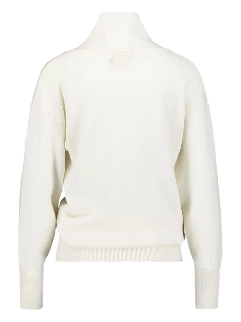 PAULA Talassa crossed V-neck knitted sweater | Knitted Sweaters | Image 2