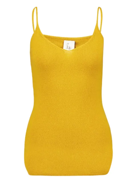 PAULA spaguetti strap knit top