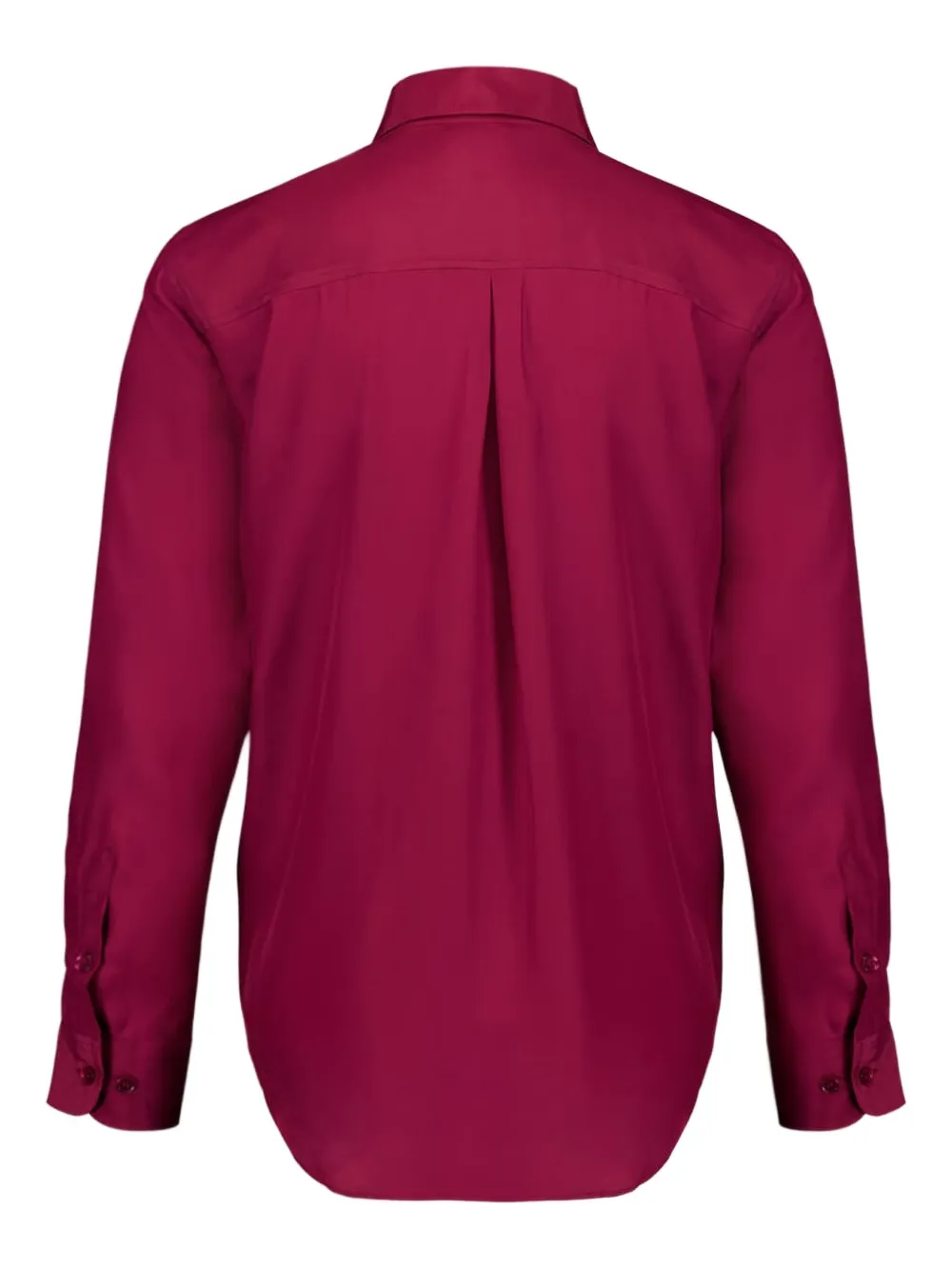 PAULA Ametista button-cuff shirt - Rood