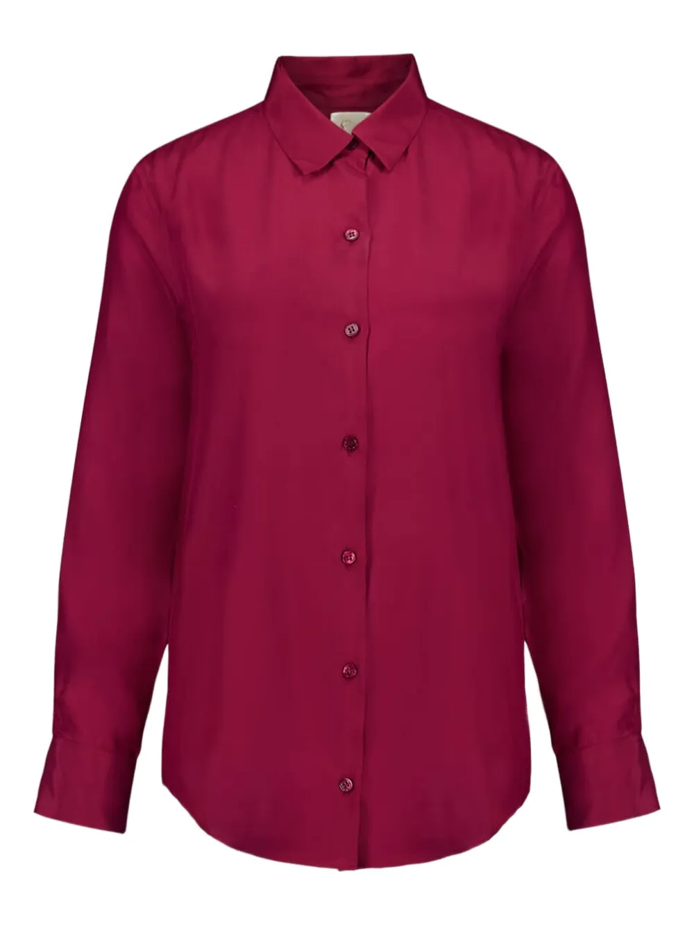 Paula Ametista Button-cuff Shirt In Red