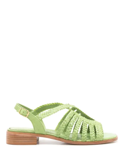 Sarah Chofakian Le Marais braided leather sandals