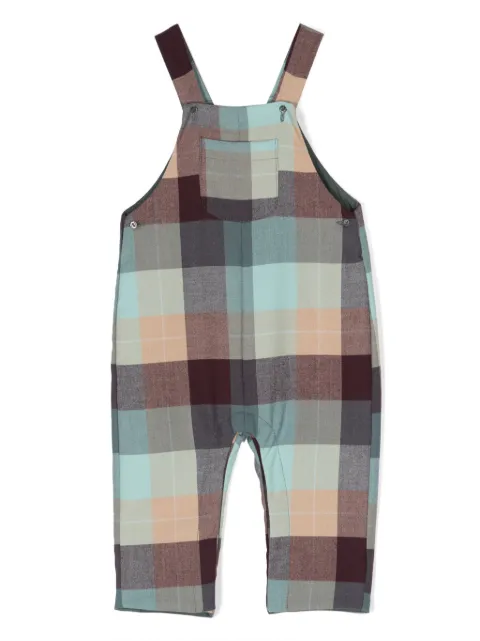 Knot Oscar checked romper