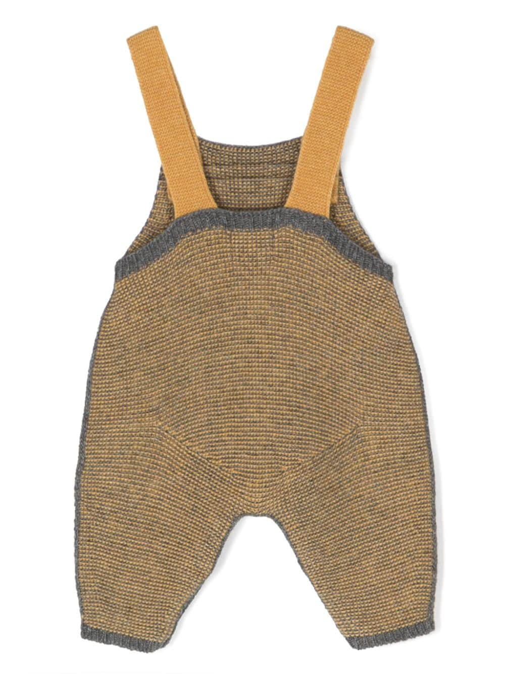 Knot Tobi knitted romper - Geel