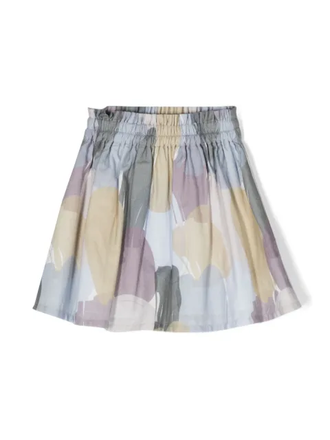 Knot Rose graphic-print skirt