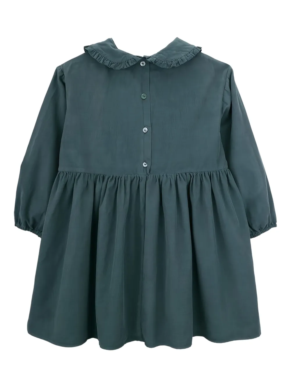 Knot Stars Long-sleeve Dress In Blue