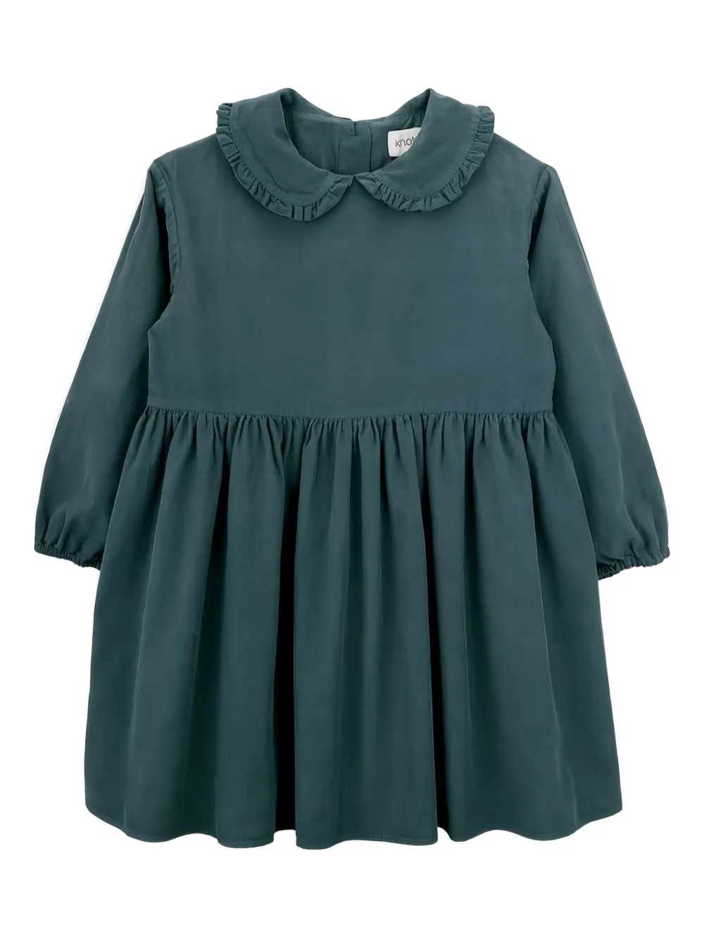 Knot Stars long-sleeve dress - ブルー Knot Stars long-sleeve dress - ブルー