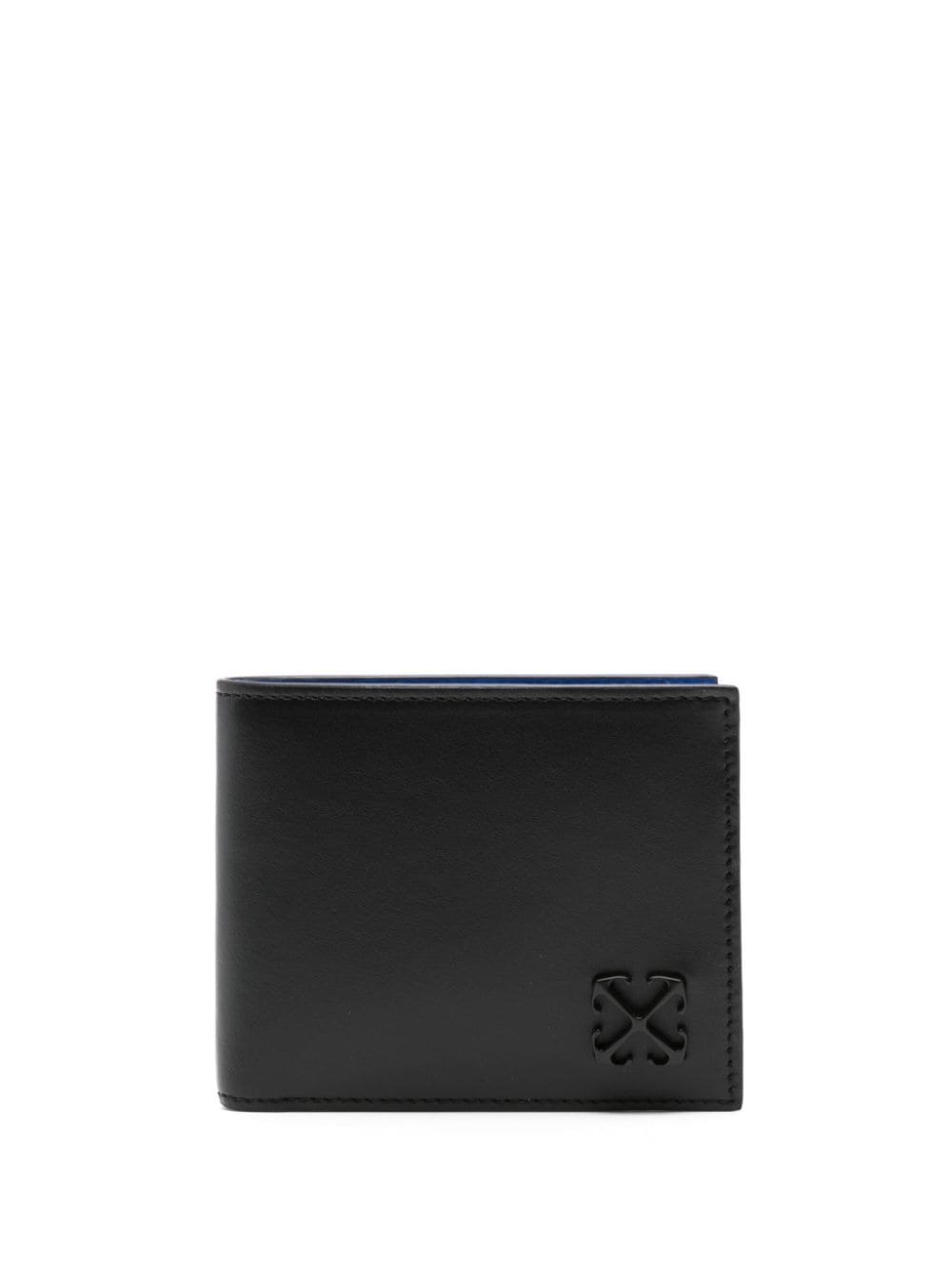 Shop Off-white Arrows-motif Leather Wallet In Schwarz