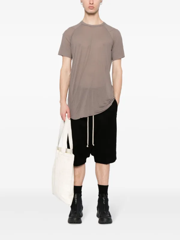 Boris Bidjan Saberi semi-sheer Cotton T-shirt - Farfetch