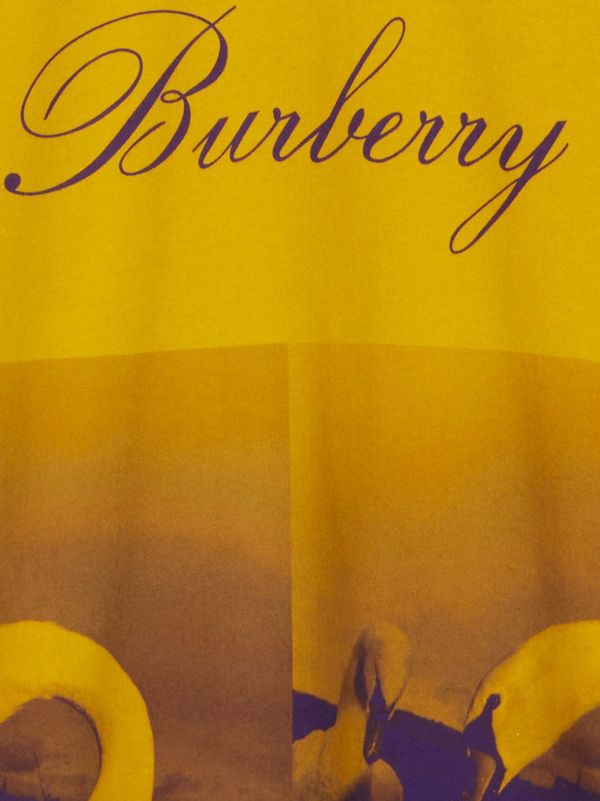 Burberry 2025 font yellow