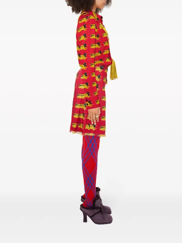 スカート Burberry FW23 Embroidered wool skirt (8077198 B7339) Burberry duck-print Wool Miniskirt | Red | FARFETCH