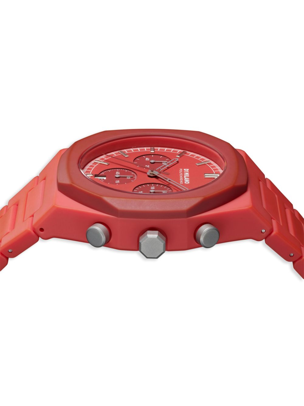 Shop D1 Milano Polychrono 40.5mm In Red