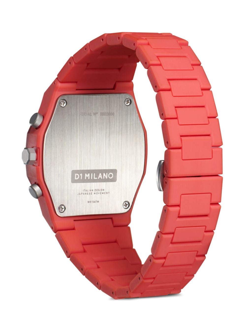 Shop D1 Milano Polychrono 40.5mm In Red
