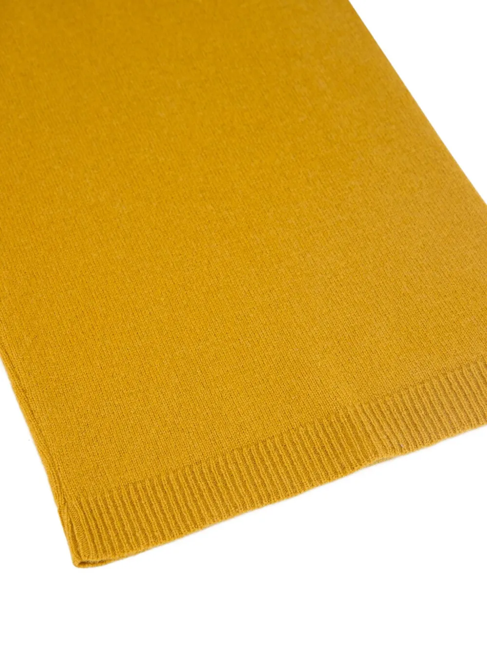 PAULA Nanna gebreide broek met wijde pijpen Geel