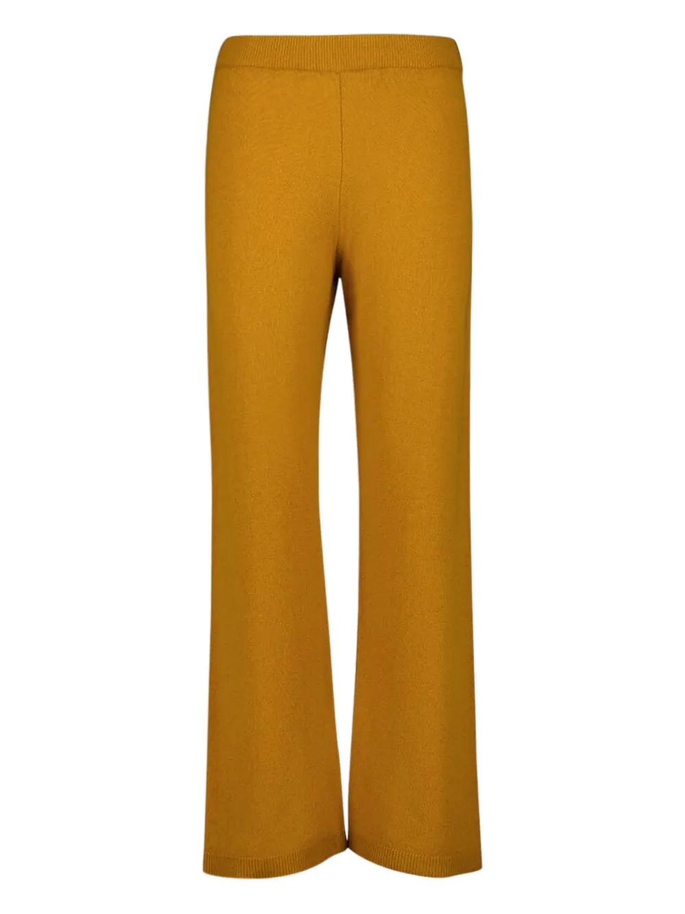 PAULA Nanna wide-leg knitted trousers | Yellow | Image 1