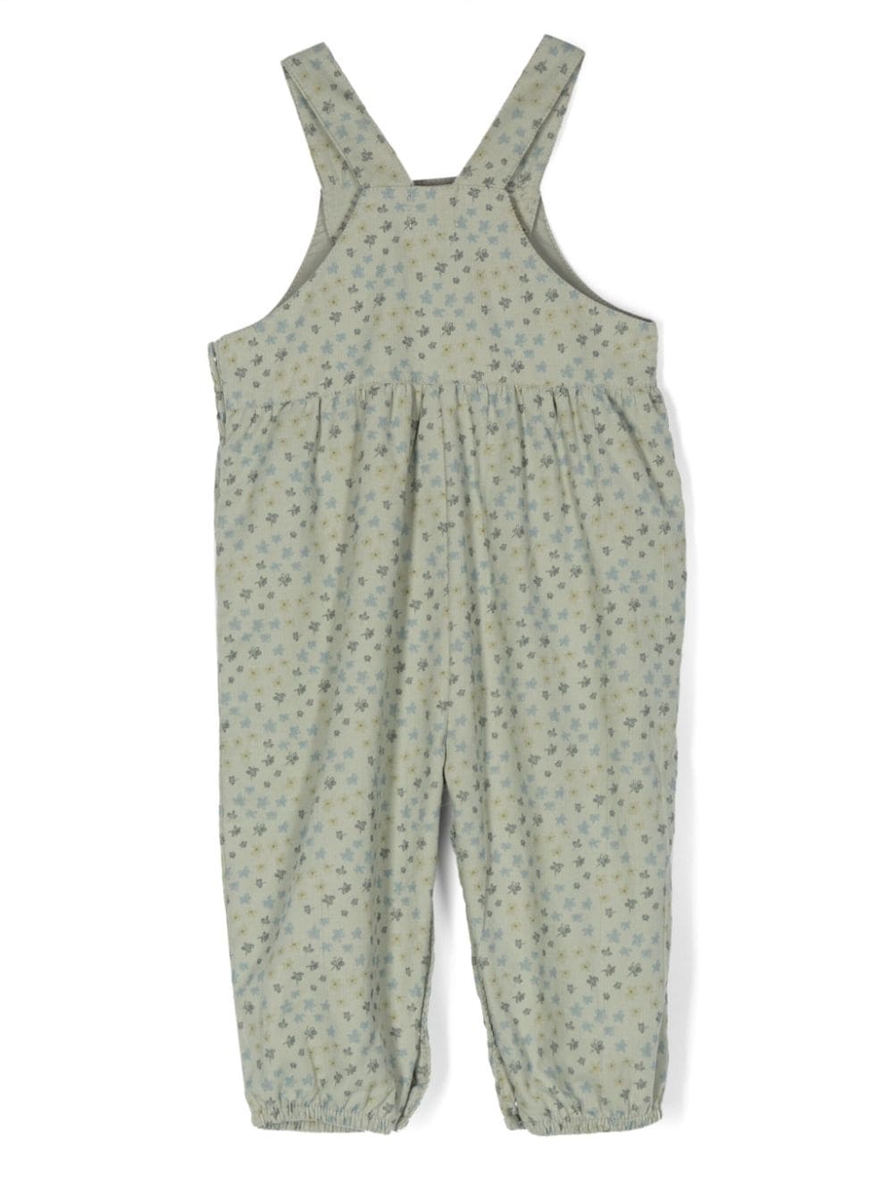 Shop Knot Lyric Cotton Dungarees In Green