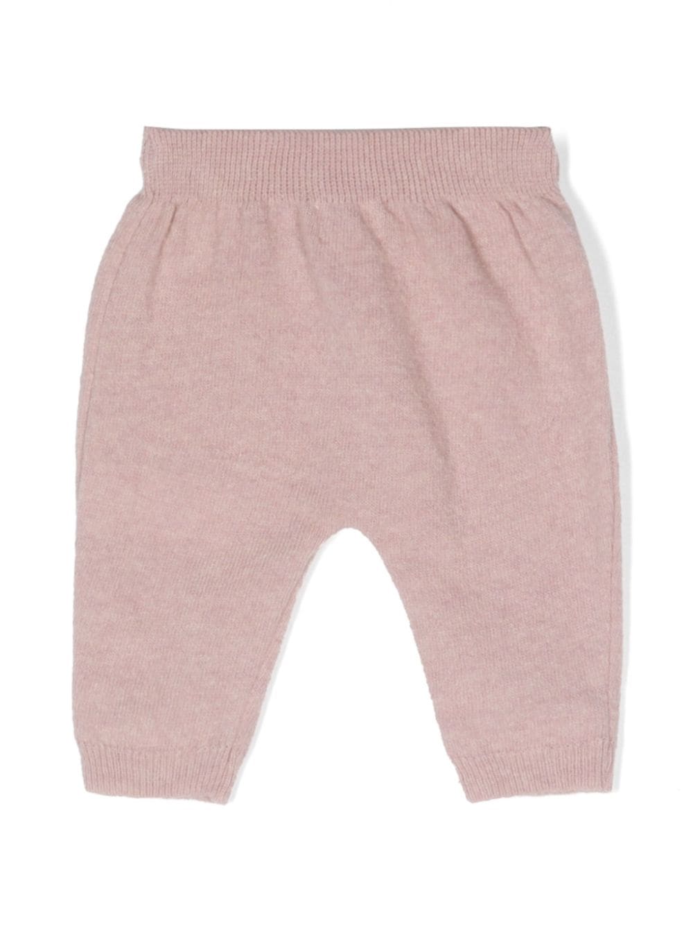 Shop Knot Jeth Tricot-knit Trousers In Pink
